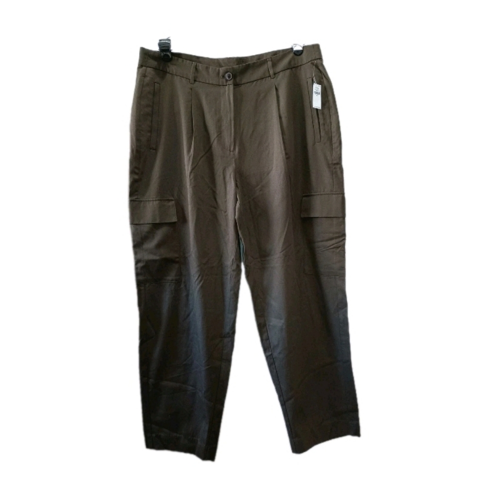 NWT Old Navy Taylor Straight Trouser Extra High-rise Green Size XL